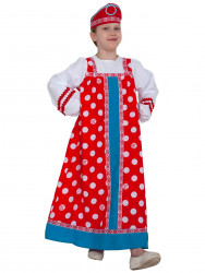 Костюм "Алёнушка в красном"