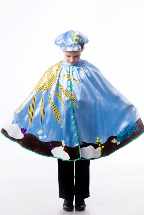 Карнавальный костюм "Месяц Март" детский