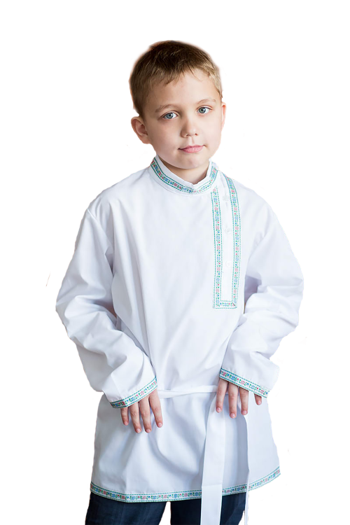 Русская народная косоворотка "Емеля", для детей и взрослых